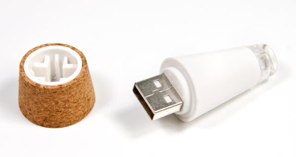 Bouchon lumineux