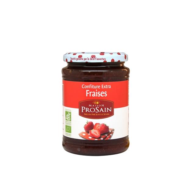 Confiture extra de fraise BIO